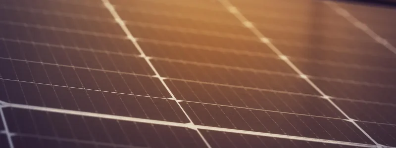 panneaux solaire soir